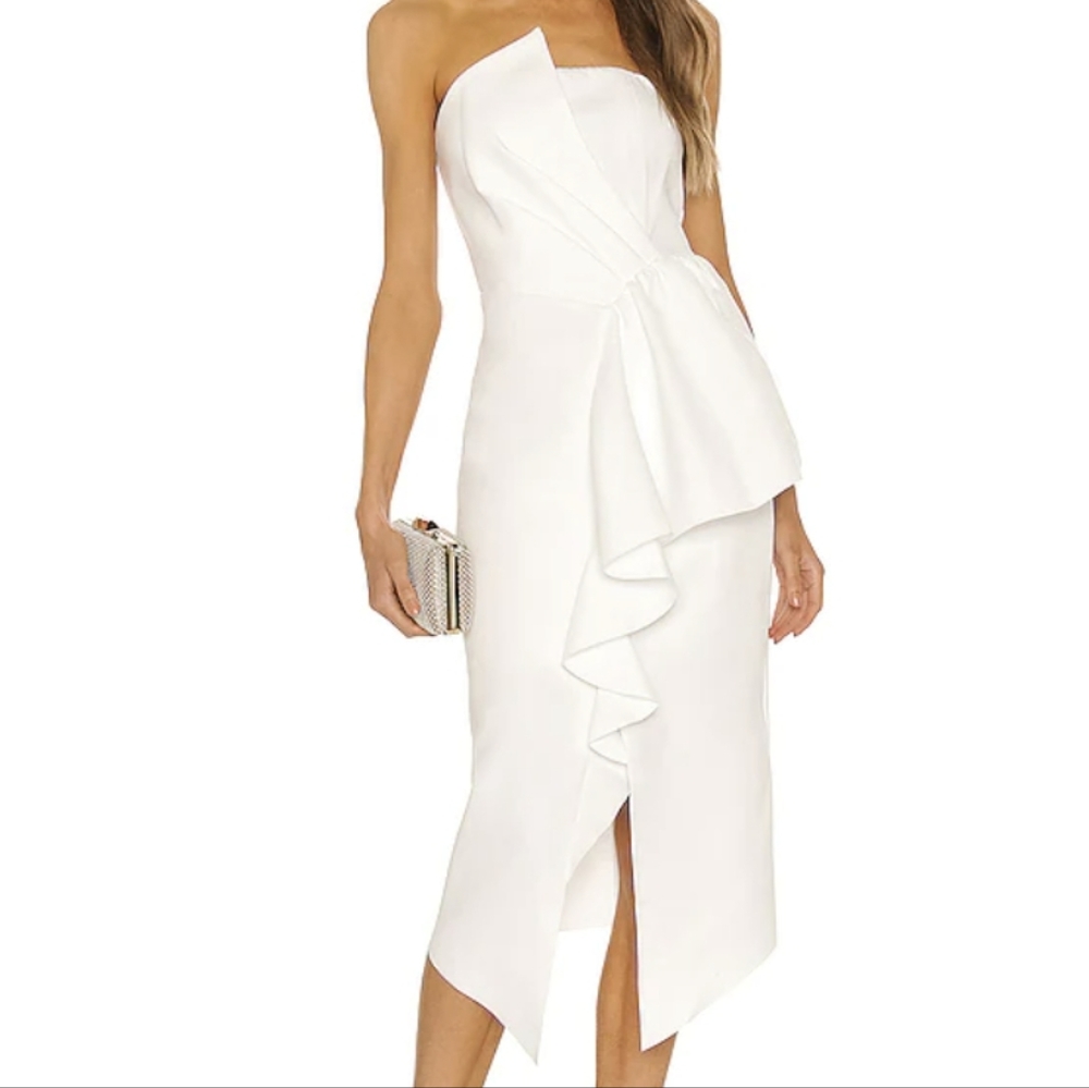 70_Elliatt Reception Dress in Ivory